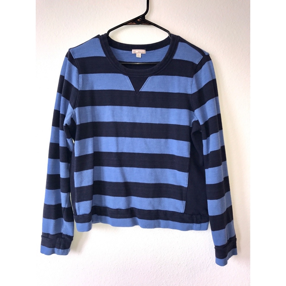 Blue Striped Long Sleeve Shirt